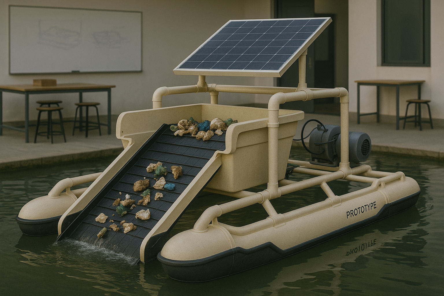 Jalmitra Smart Water Cleaning Boat